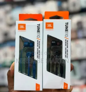JBL Tune 110 Wired Earphones - Red