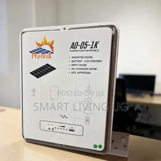 Phoenix 500W Portable Solar Power Station 1000Wh - 1