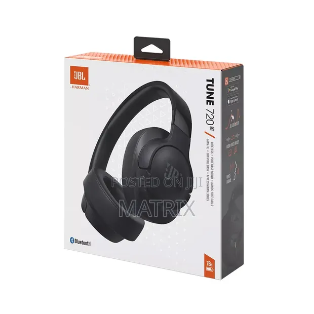 JBL Tune 720BT Wireless Over-Ear Headphones - 1