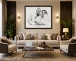 Wall Hanging Art Pieces: Portraits, Nature & Wildlife Pencil Art - 2