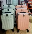 Premium 3-Piece Pink Hardshell Travel Suitcase Set - 2