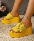Women's Wedge Platform Shoes - 3