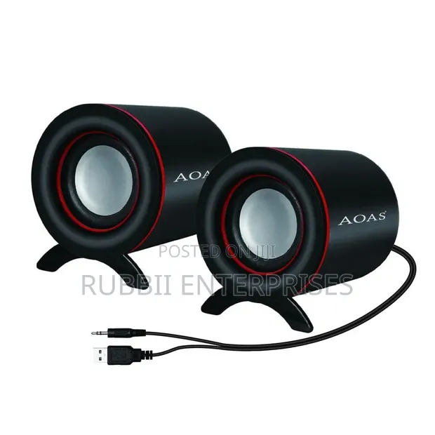 AOAS E-001 Computer Speakers - 1