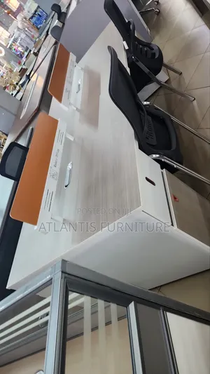Glass Less Office Workstation with Storage