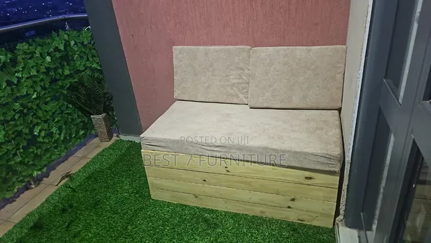 Balcony Pallet Chair - Two Seater - 1