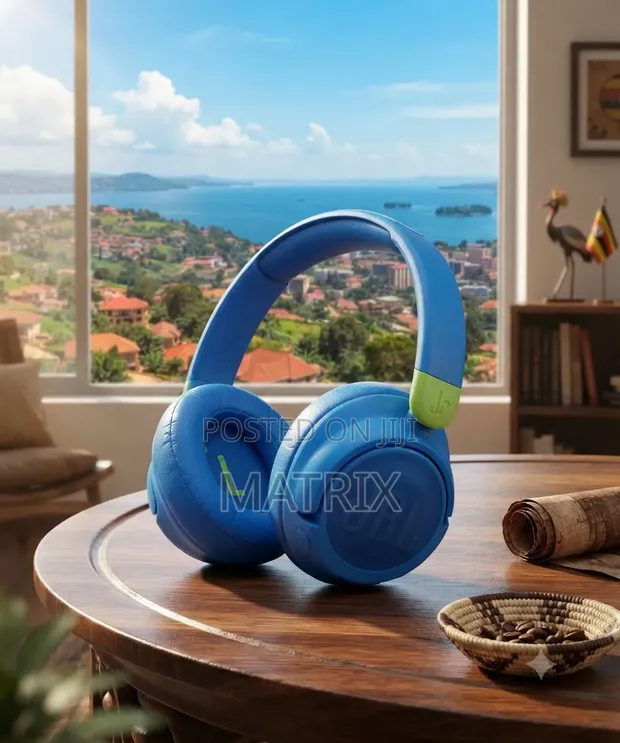 JBL Jr460NC Wireless Over-Ear Noise Cancelling Kids Headphones - 1