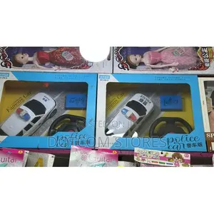 Discovery Toys Police Car Set with Steering Wheel Controller