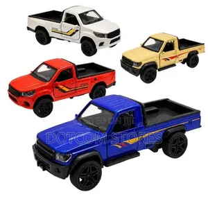 Toy Pickup Truck - Pull Back Action
