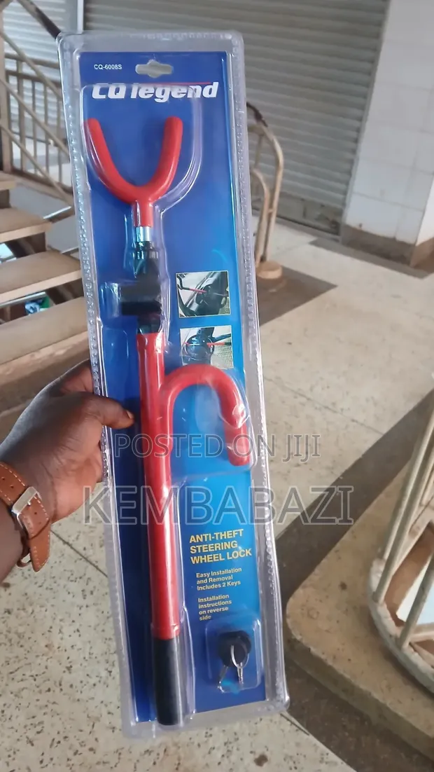 CQ Legend Anti-Theft Steering Wheel Lock CQ-6008S - 1