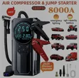 4-in-1 Portable Jump Starter and Air Compressor - 1