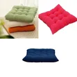 Nonslip Tufted Seat Cushions with Ties - 2