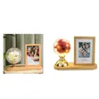 LED Photo Frame with Illuminated Floral Globe - 2