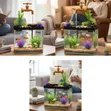 Indoor Electric Fish Aquarium Decorative Water Fountain - 2