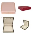 Jewelry Set Box - PU Leather Necklace Boxes for Rings & More - 1
