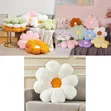 21.65" Cute Flower Throw Pillow Plush Floor Cushion - 1