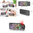 Bedroom Digital Projection Alarm Clock with Temperature - 2
