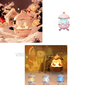 Bunny Carousel Night Light Projector - 6 Film Sets
