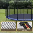 10ft Outdoor Trampoline with Safety Net - 5