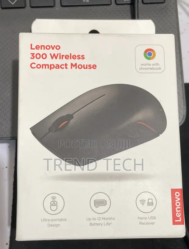 Lenovo 300 Wireless Compact Mouse - 1