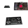 4+1 Hybrid Gas & Electric Hob with Built-in Sensor - 2