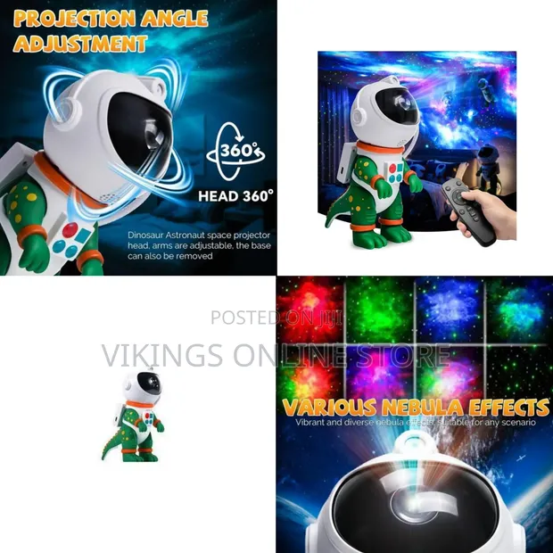 Green Lion Galaxy Star Projection Night Light - 1