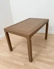 130x80cm Rectangular Plastic Dining Table - 2