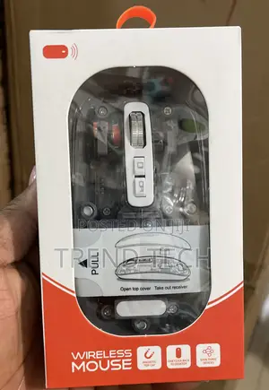 Wireless Transparent RGB Mouse