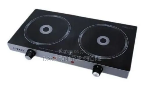 Sokany 2-Burner Electric Infrared Cooker - 1