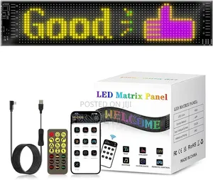 Flexible RGB LED Matrix Panel with App Control