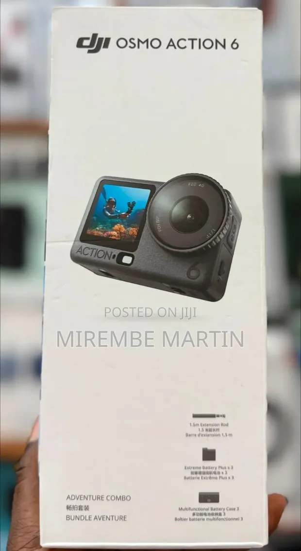 DJI Osmo Action 6 Adventure Combo Action Camera - 1