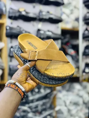 Birkenstock Lugano Sandals - Brown Suede