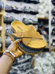 Birkenstock Lugano Sandals - Brown Suede - 1