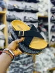 Birkenstock Lugano Sandals - Brown Suede - 2