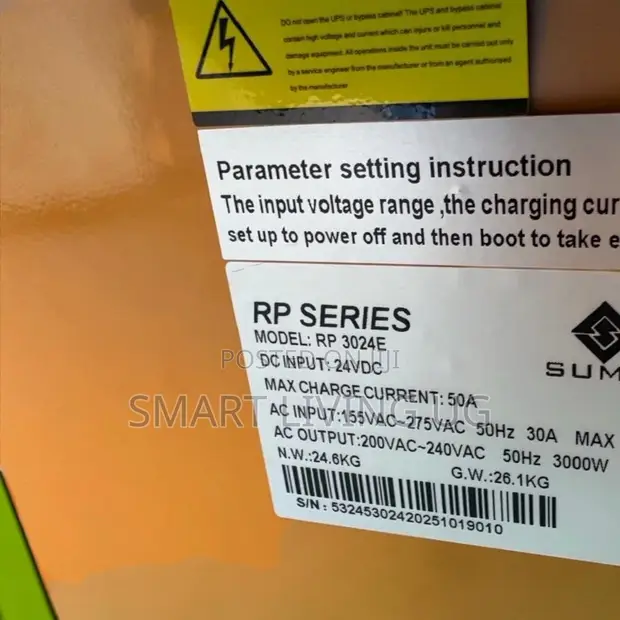 3Kva Heavy-Duty SUMRY 3000W Hybrid Inverter - 1