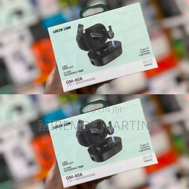Green Lion GM-85X 3-in-1 Wireless Microphone - 1