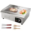 Commercial Stainless Steel Electric Countertop Griddle - 2