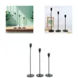 Candlestick Holders - 3 Piece Set, Iron - 2