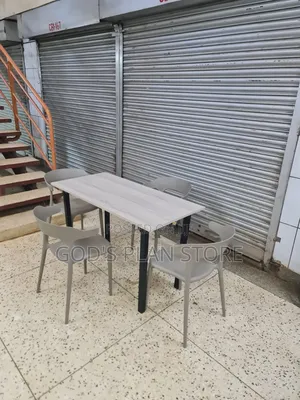 Wooden Foldable Table and Chairs Set