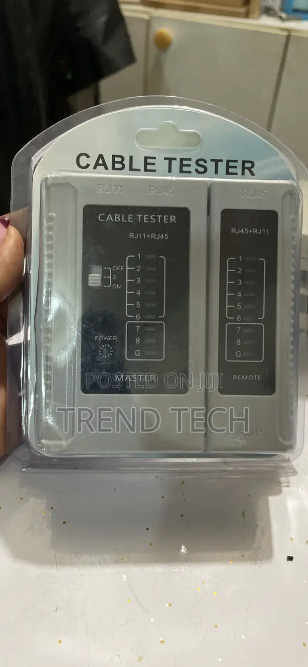 Brand New Cable Tester - Ethernet, Coaxial, Fiber - 1