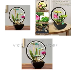 3-Tier Lotus Desktop Water Fountain