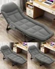 Grey Portable Folding Bed - 2