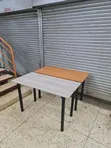 Portable Wooden Foldable Table 120cm x 60cm - 1