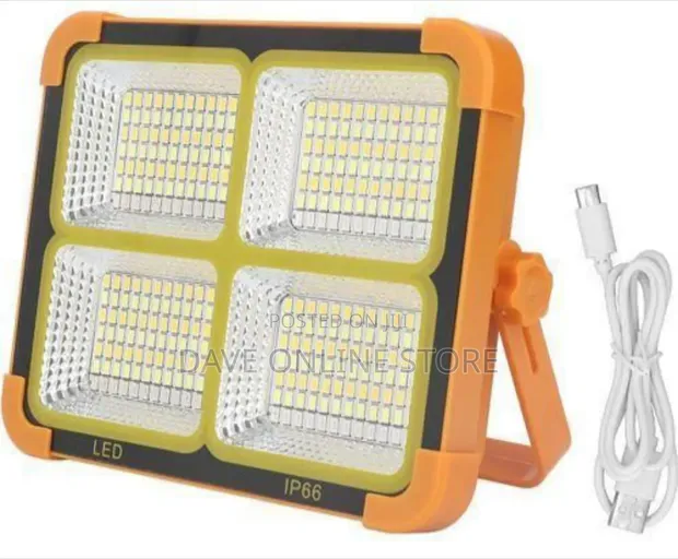 Portable 100W LED Solar Floodlight - 1