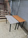 Waterproof Foldable Wooden Dining Table - 1