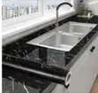 Faux Marble Adhesive Contact Paper - 1