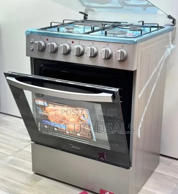 Midea 60x60 3 Gas + 1 Electric Cooker with Turbo Fan & Rotisserie - 1