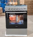 Midea 60x60 3 Gas + 1 Electric Cooker with Turbo Fan & Rotisserie - 2