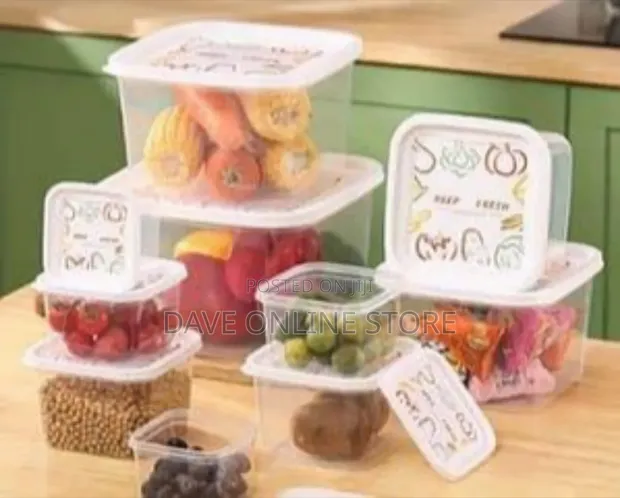 7pcs Square Storage Boxes - 1