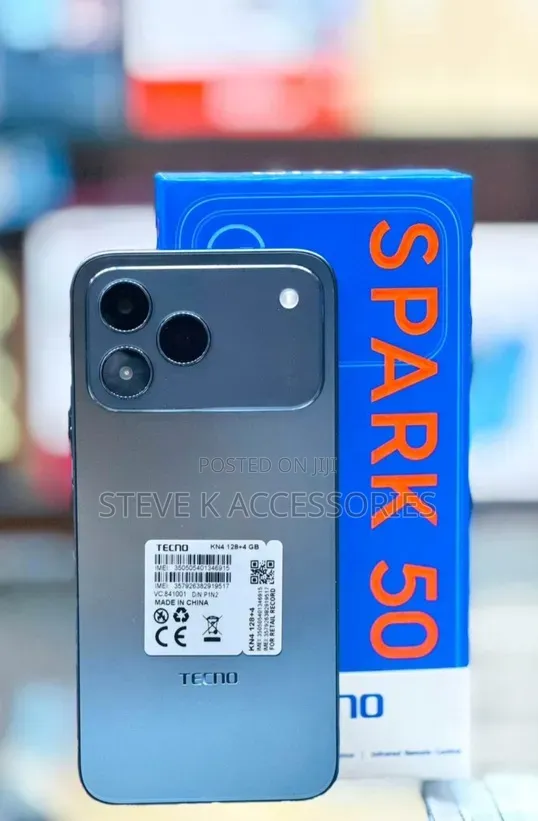 New Tecno Spark 50 128GB Black - 1