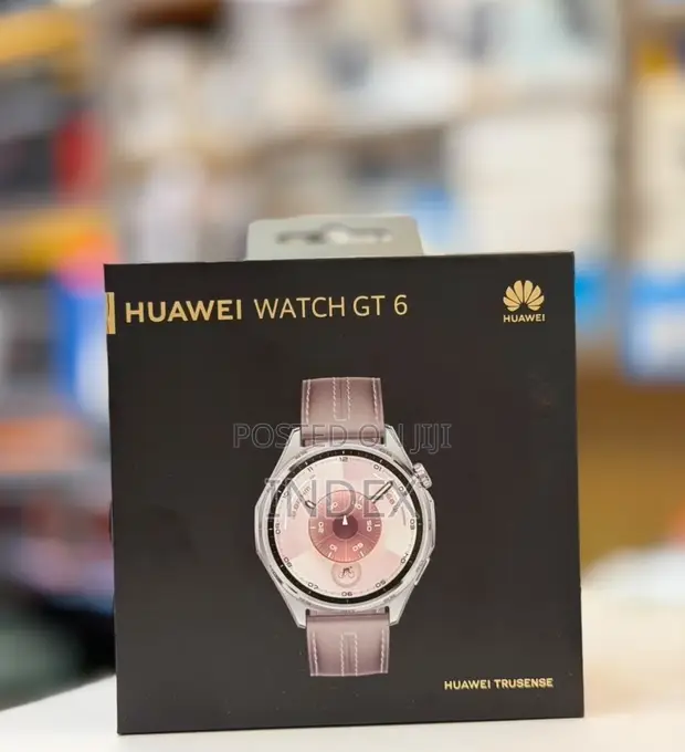 Huawei Watch GT 6 Smartwatch 46mm Brown Leather - 1